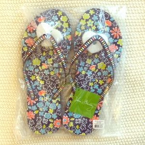 Vera Bradley Chandelier Garden Flip Flops